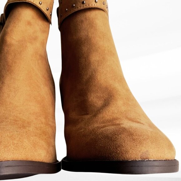NWOT Market & Spruce O'Hara Studded Bootie, Tan, Size 9 - Picture 6 of 13
